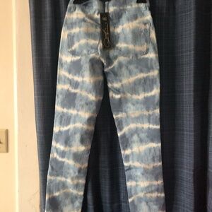 Diane Gilman Tie Dye Denim
